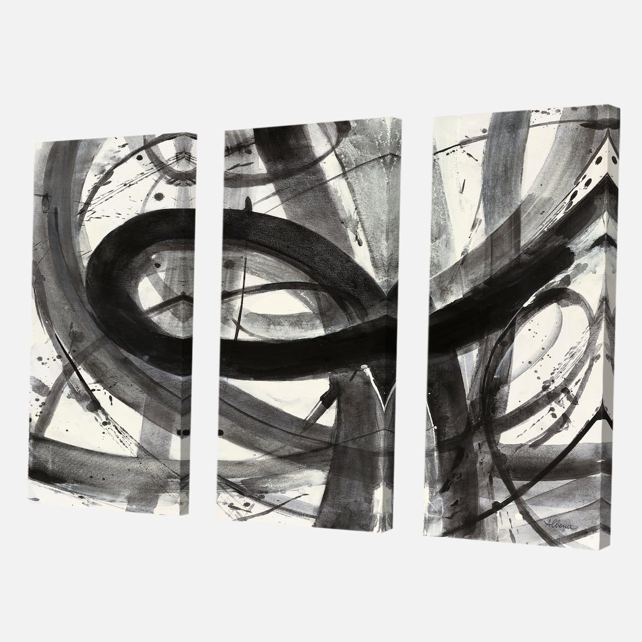 Designart - Minimalistic Roller III - Mid-Century Modern Premium Canvas Wall Art